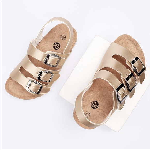 Brand new never worn Rekayla Kids Cork Sandals - Picture 2 of 7